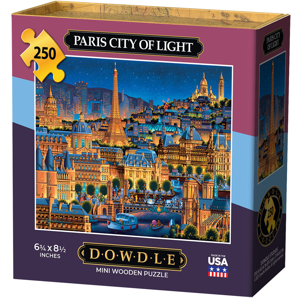 Paris City of Lights - Mini Puzzle - 250 Piece