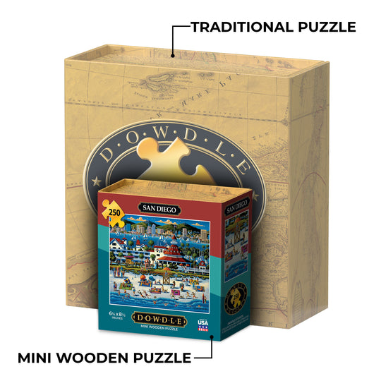 San Diego - Mini Puzzle - 250 Piece