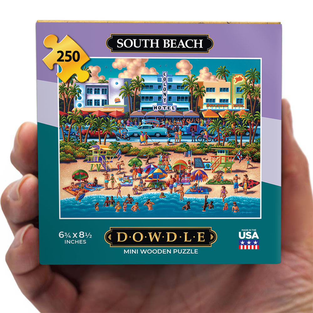 South Beach - Mini Puzzle - 250 Piece
