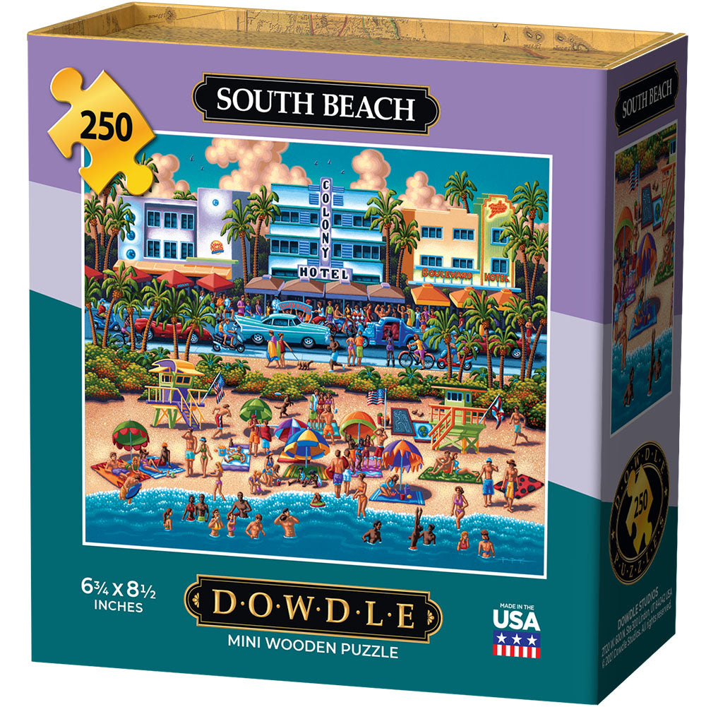 South Beach - Mini Puzzle - 250 Piece