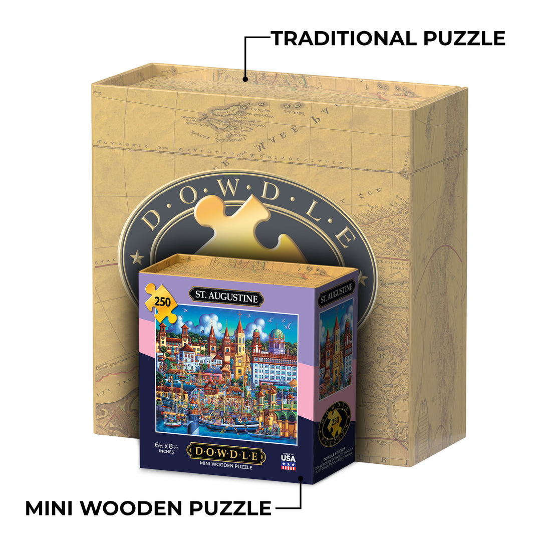 St. Augustine - Mini Puzzle - 250 Piece