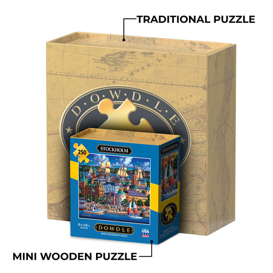 Stockholm - Mini Puzzle - 250 Piece