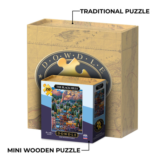 The Black Hills - Mini Puzzle - 250 Piece