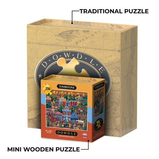 Tombstone - Mini Puzzle - 250 Piece