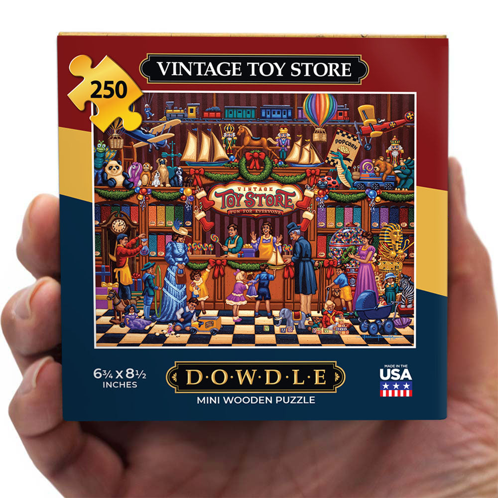 Vintage Toy Store - Mini Puzzle - 250 Piece