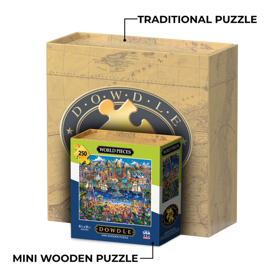World Pieces - Mini Puzzle - 250 Piece
