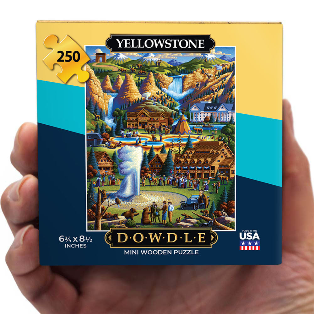 Yellowstone National Park - Mini Puzzle - 250 Piece