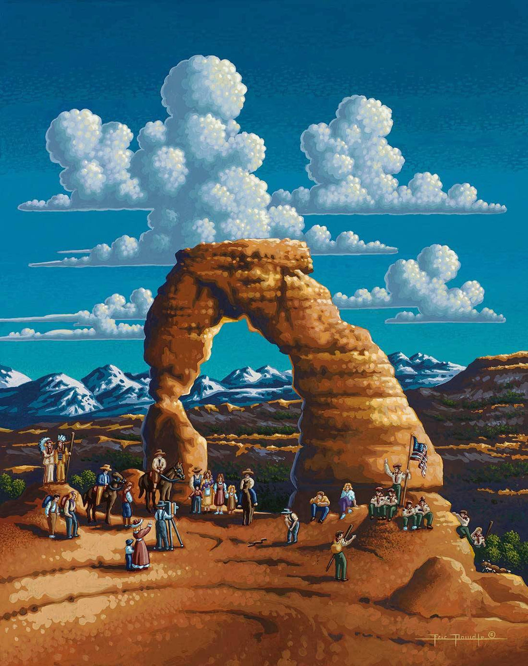 Delicate Arch Poster Print