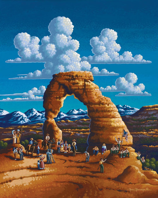 Delicate Arch - Wooden Puzzle