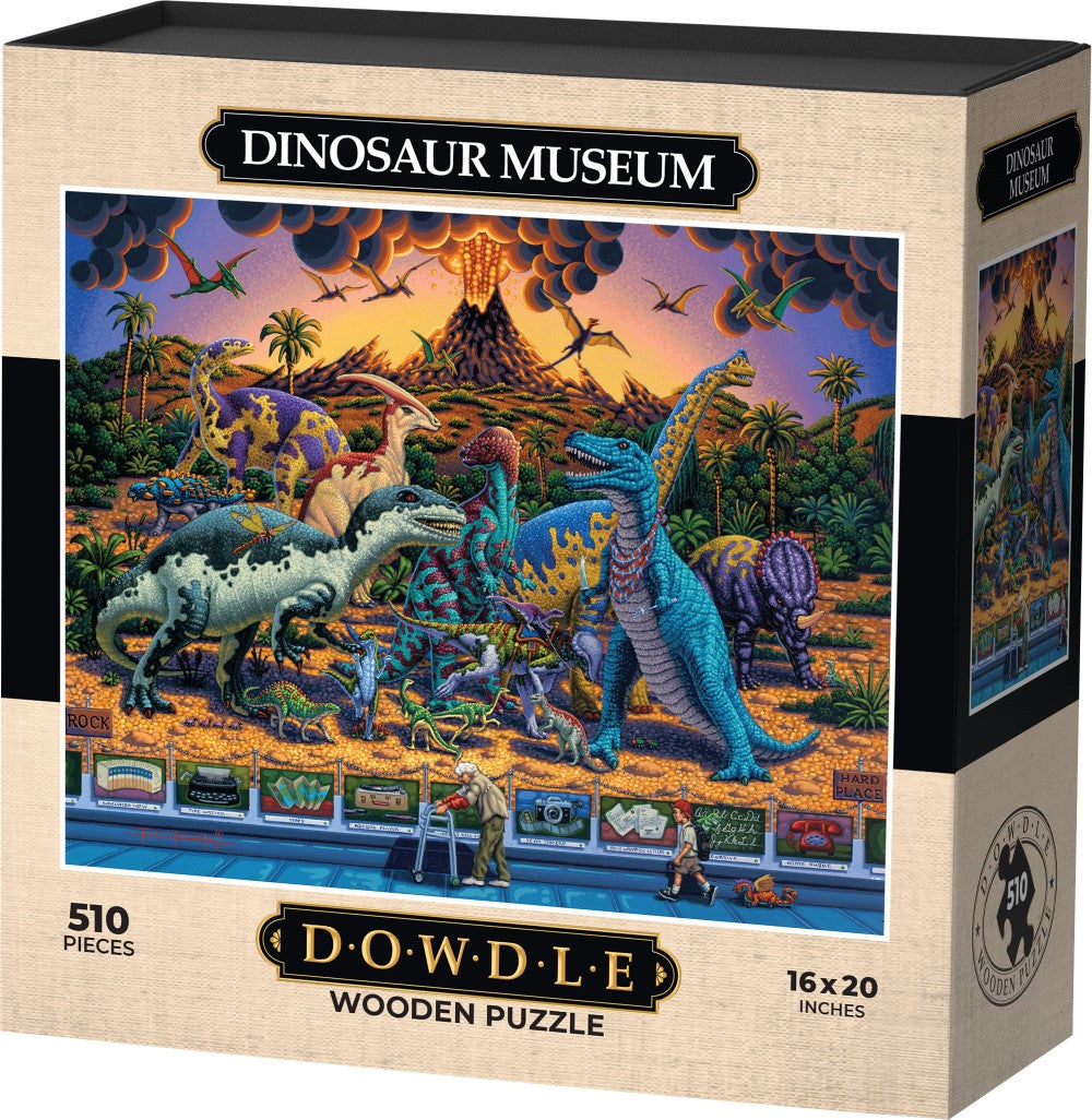 Dinosaur Museum - Wooden Puzzle