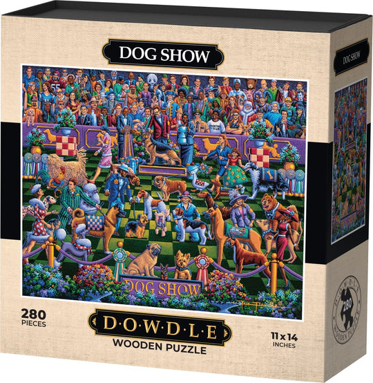Dog Show - Wooden Puzzle