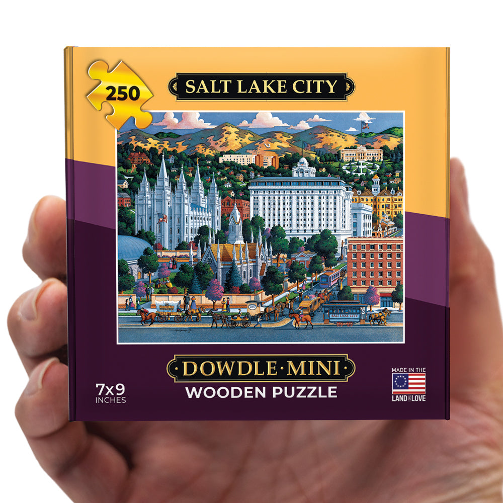 Salt Lake City - Mini Puzzle - 250 Piece