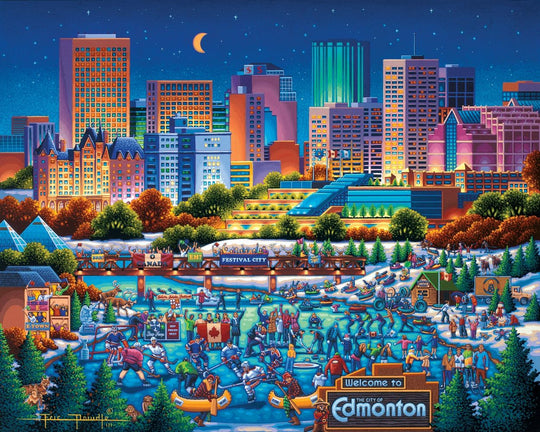 Edmonton - Wooden Puzzle