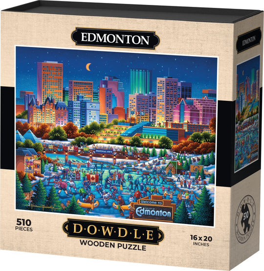 Edmonton - Wooden Puzzle