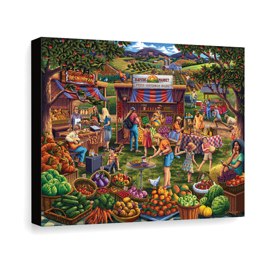 Farmers Market - Canvas Gallery Wrap