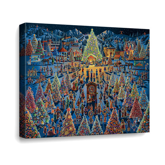 Festival of Trees Canvas Gallery Wrap