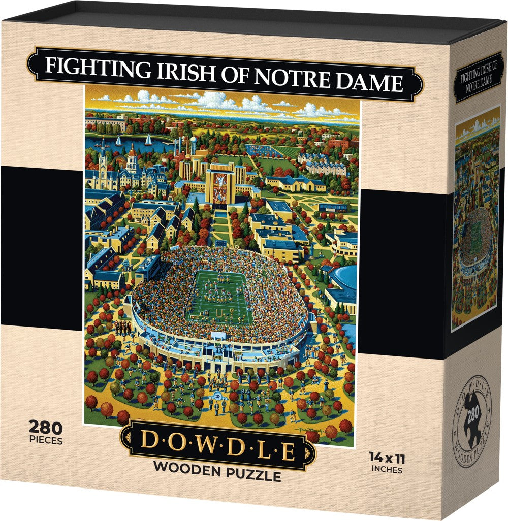 Fighting Irish of Notre Dame - Wooden Puzzle