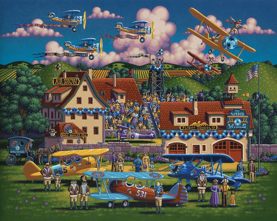 Flying Aces - Wooden Puzzle