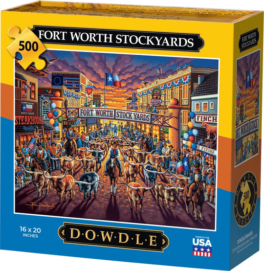 Fort Worth Stockyards - 500 Piece