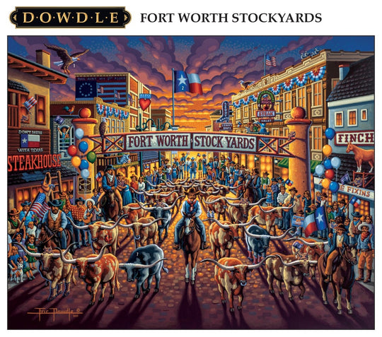 Fort Worth Stockyards - 500 Piece