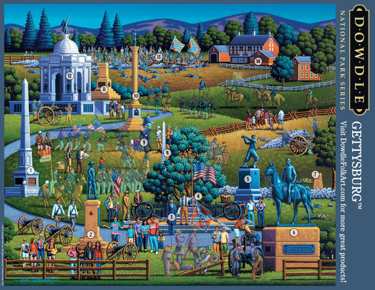 Gettysburg Canvas Gallery Wrap