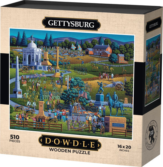 Gettysburg - Wooden Puzzle