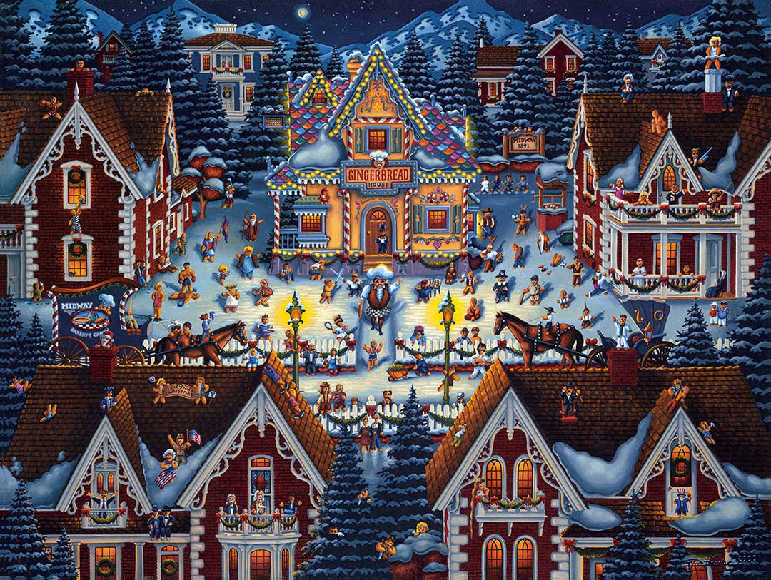 Gingerbread House Fine Art