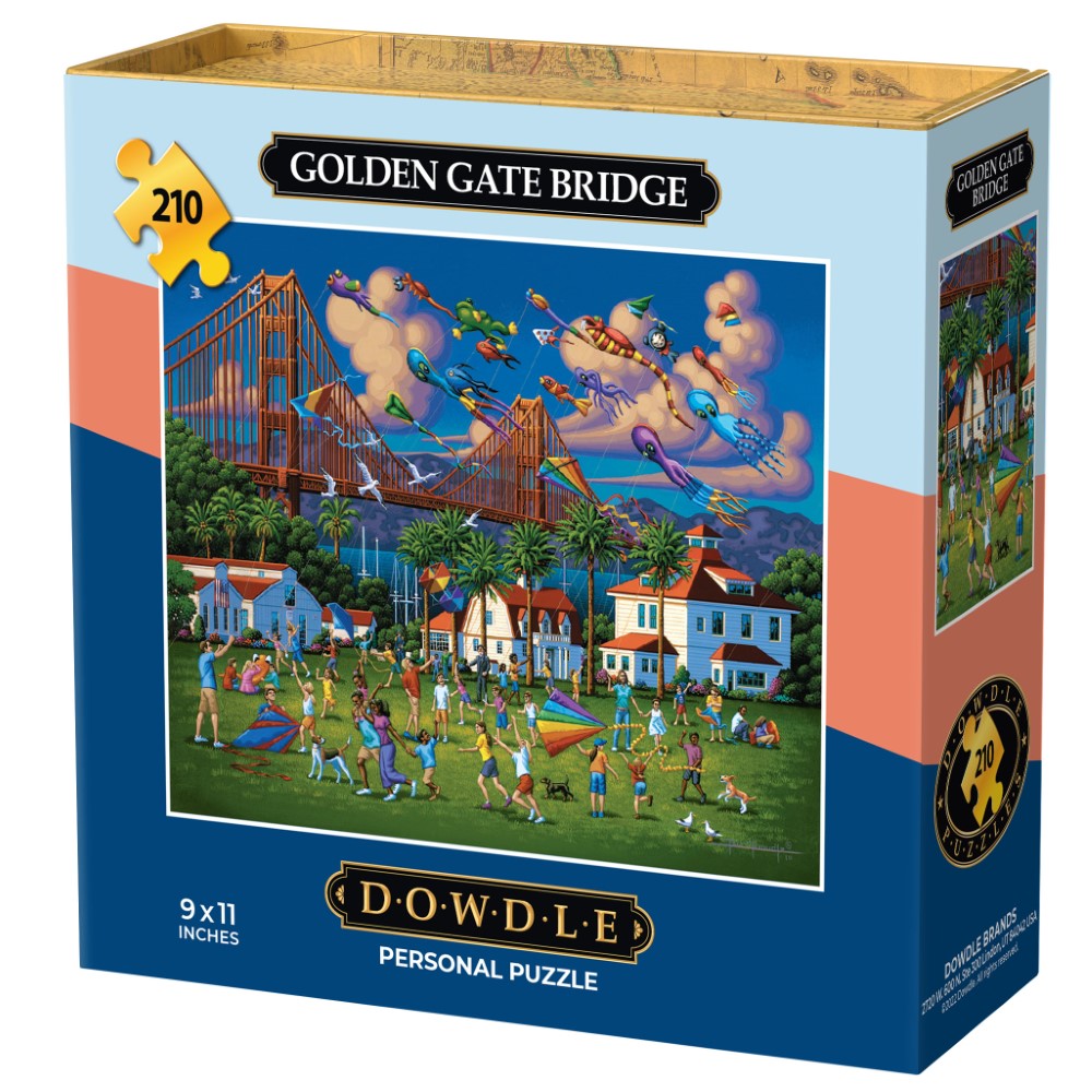 Golden Gate Bridge - Personal Puzzle - 210 Piece