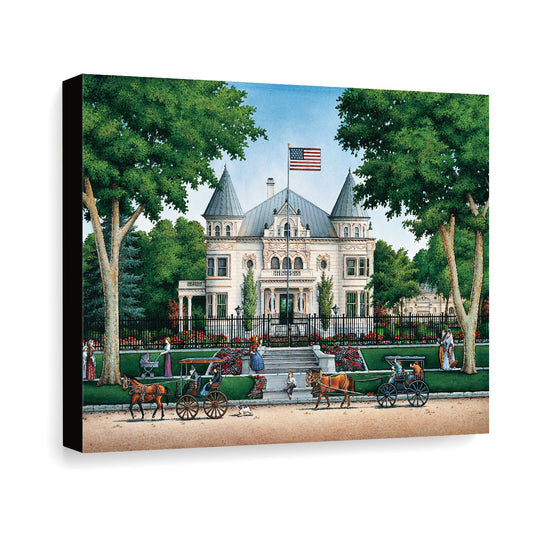 Governor's Mansion - Canvas Gallery Wrap