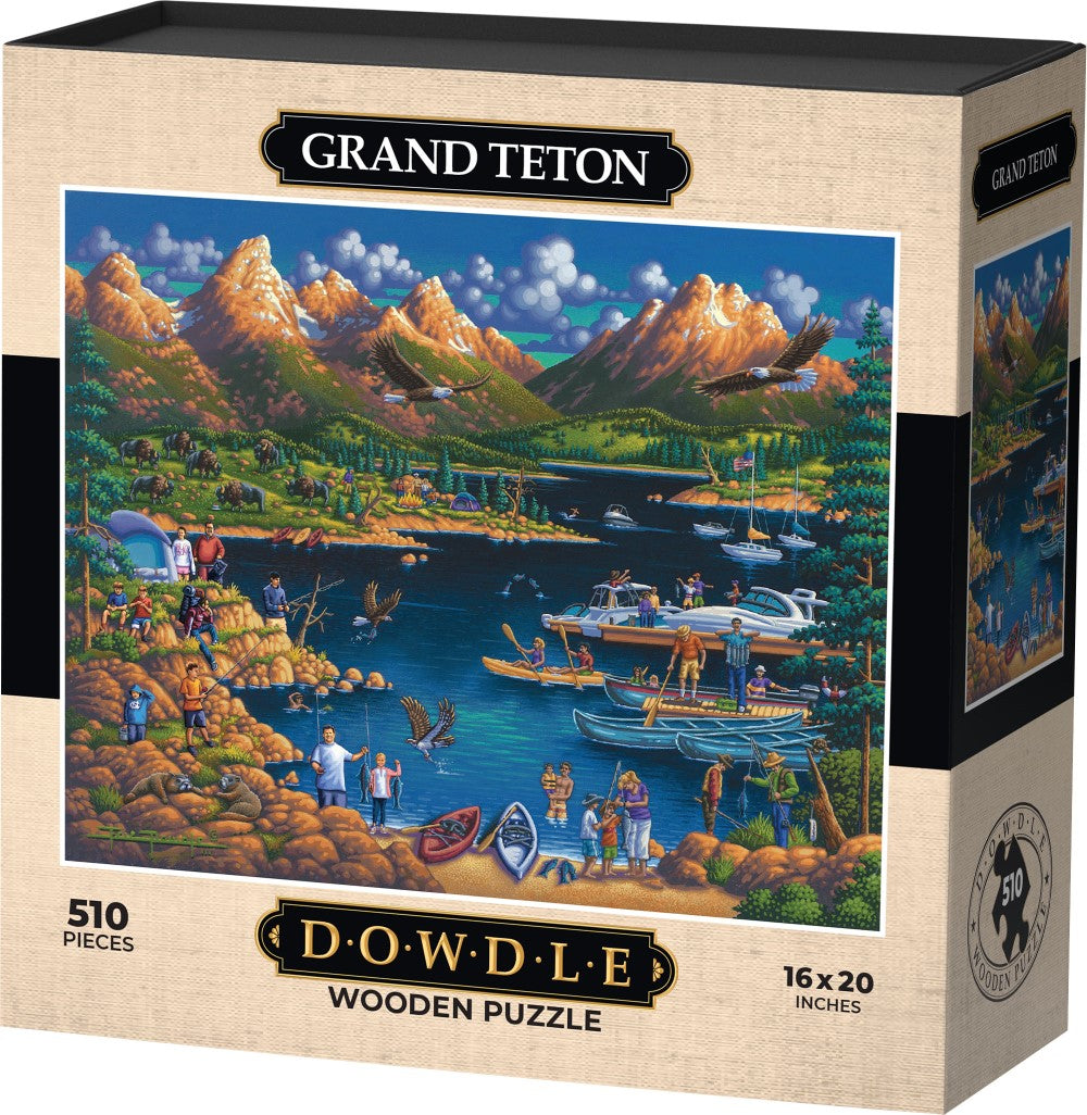 Grand Teton - Wooden Puzzle