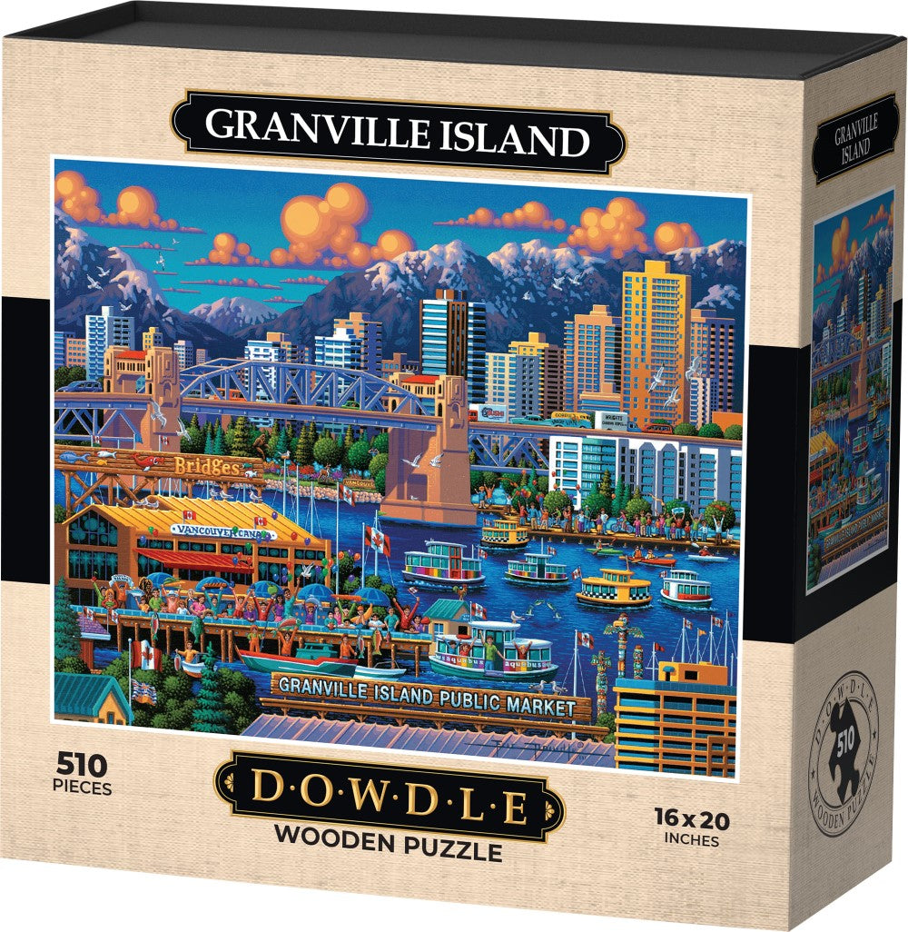 Granville Island - Wooden Puzzle