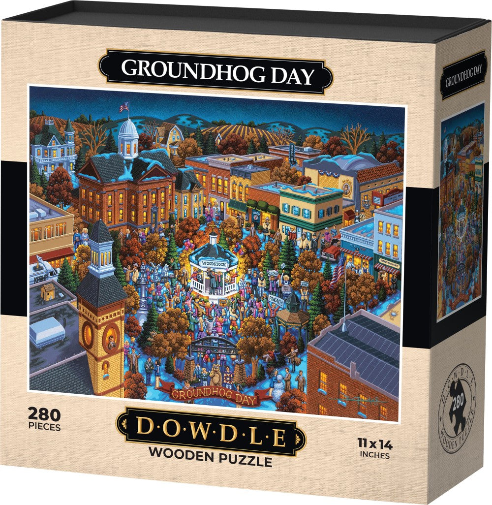 Groundhog Day - Wooden Puzzle