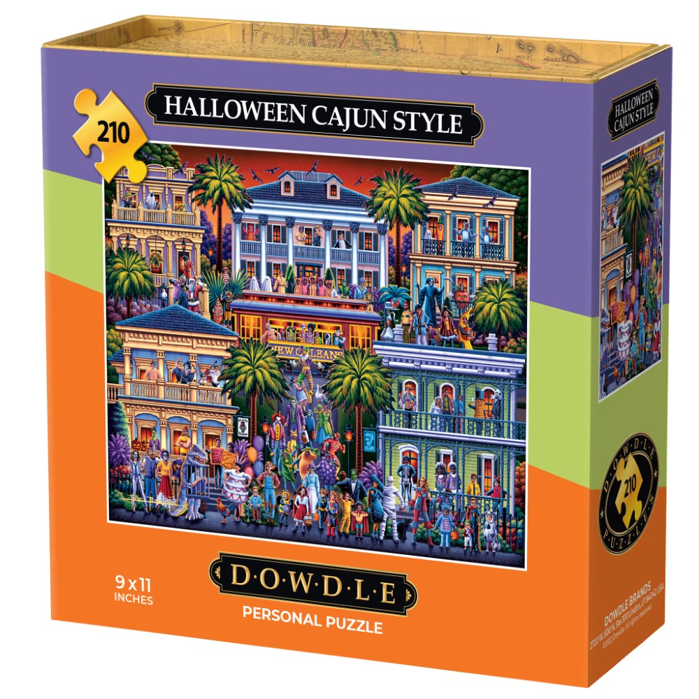 Halloween Cajun Style - Personal Puzzle - 210 Piece
