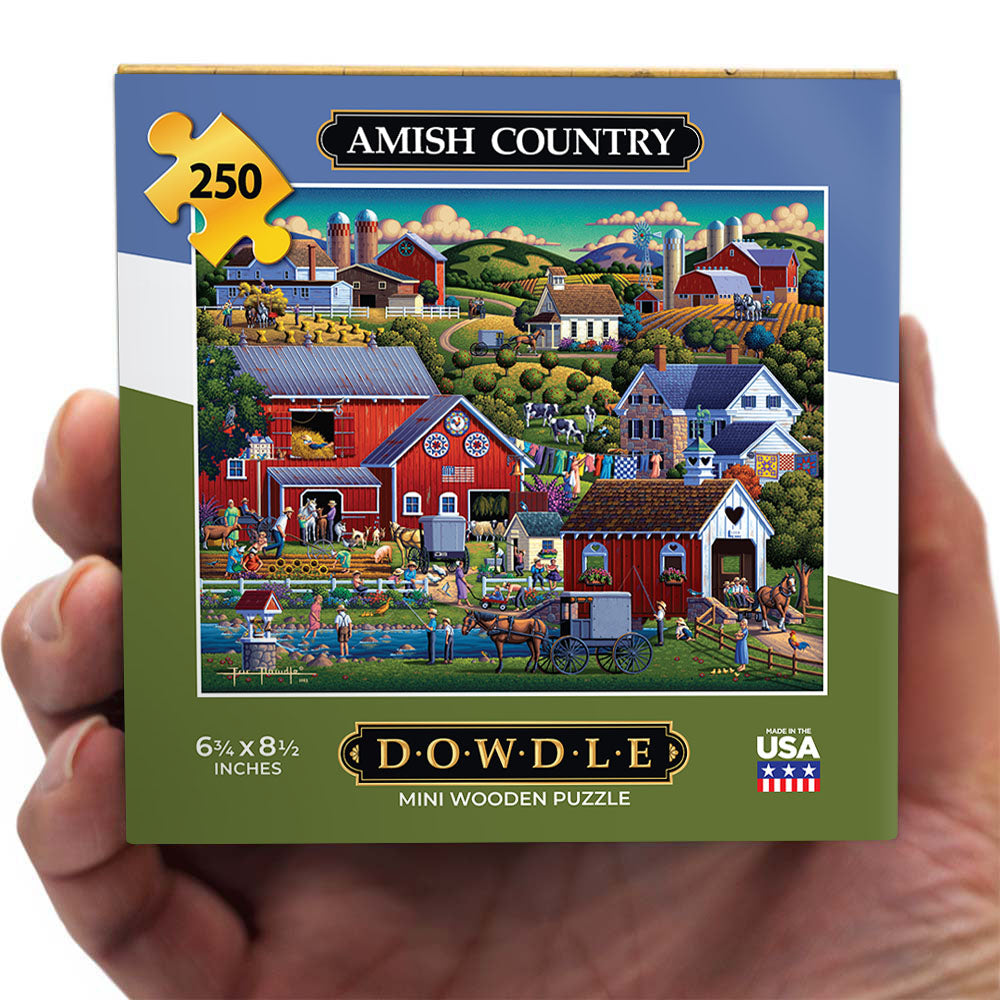 Amish Country - Mini Puzzle - 250 Piece
