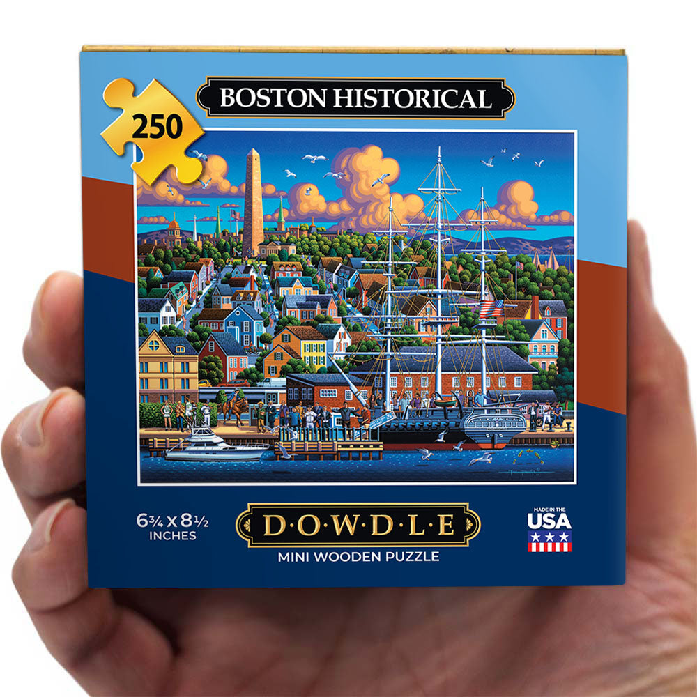 Boston National Historic Park - Mini Puzzle - 250 Piece