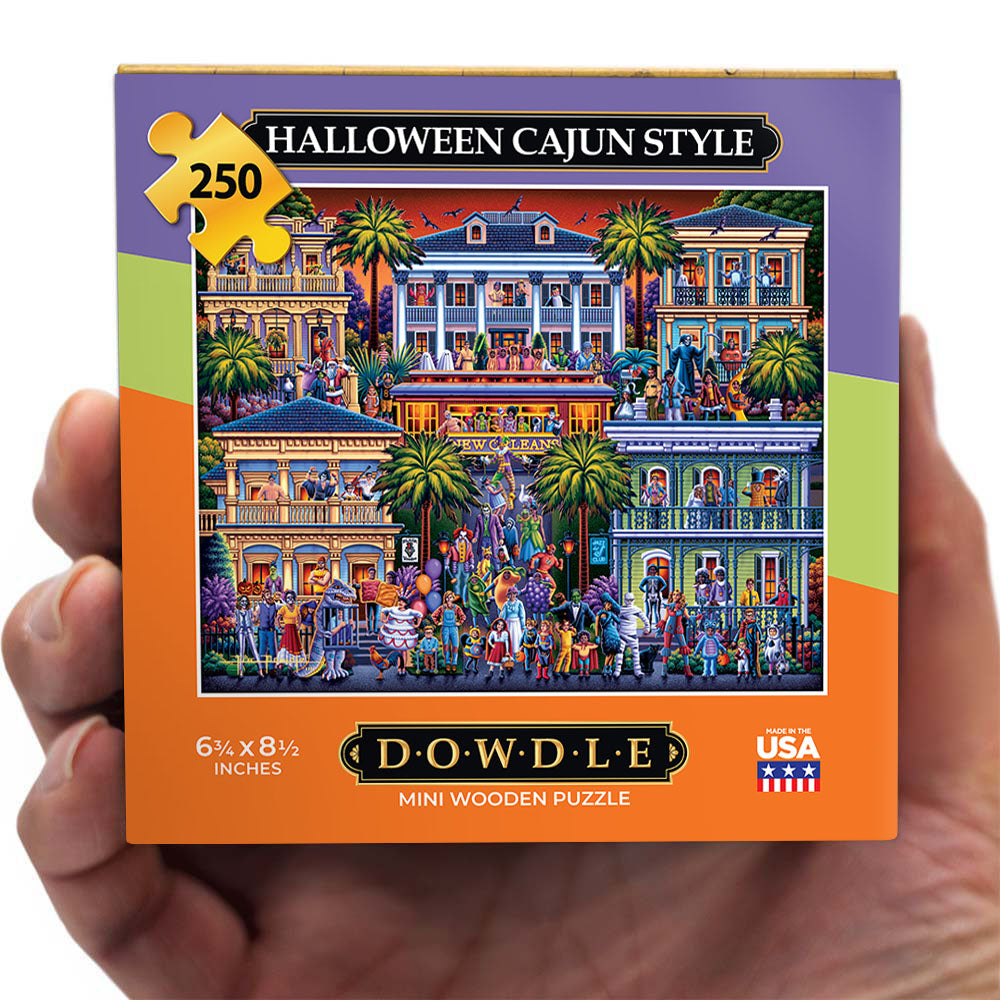 Halloween Cajun Style - Mini Puzzle - 250 Piece