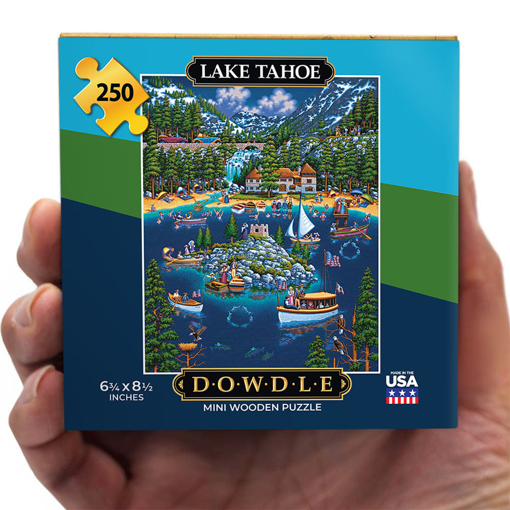 Lake Tahoe - Mini Puzzle - 250 Piece