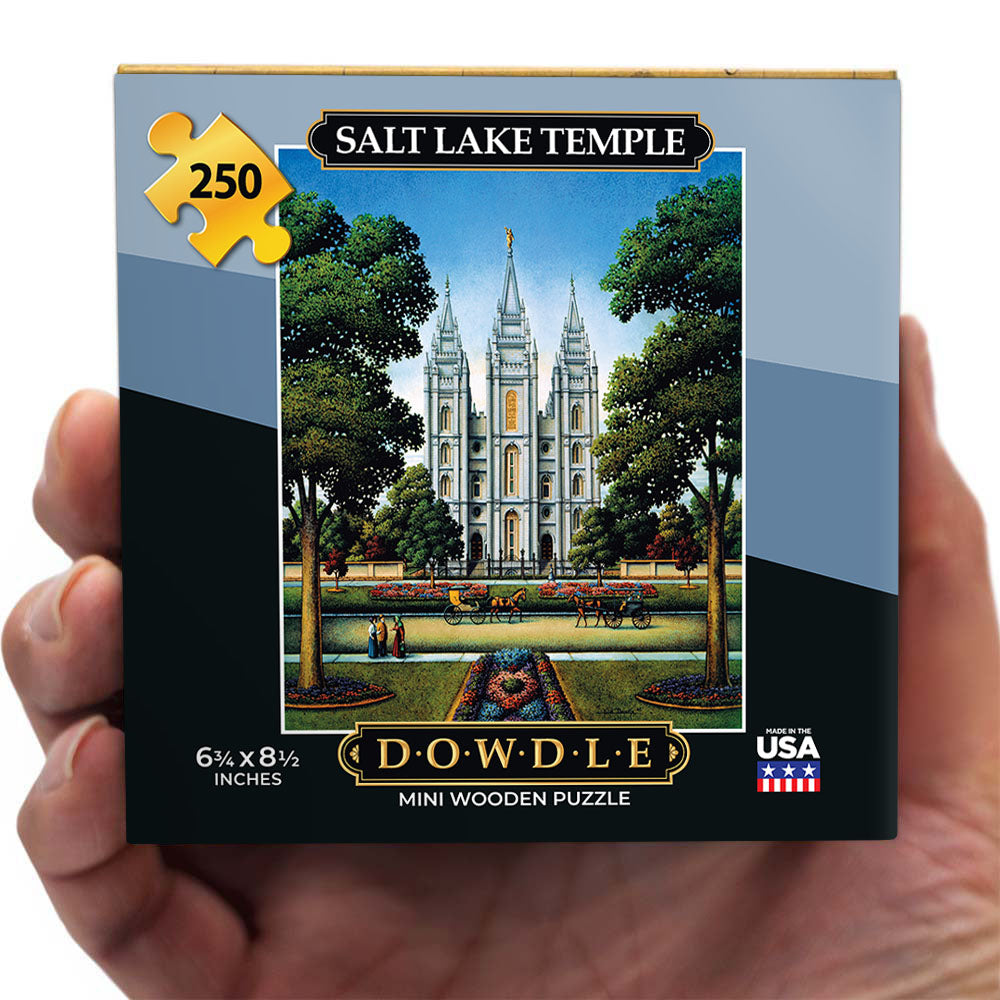 Salt Lake Temple - Mini Puzzle - 250 Piece