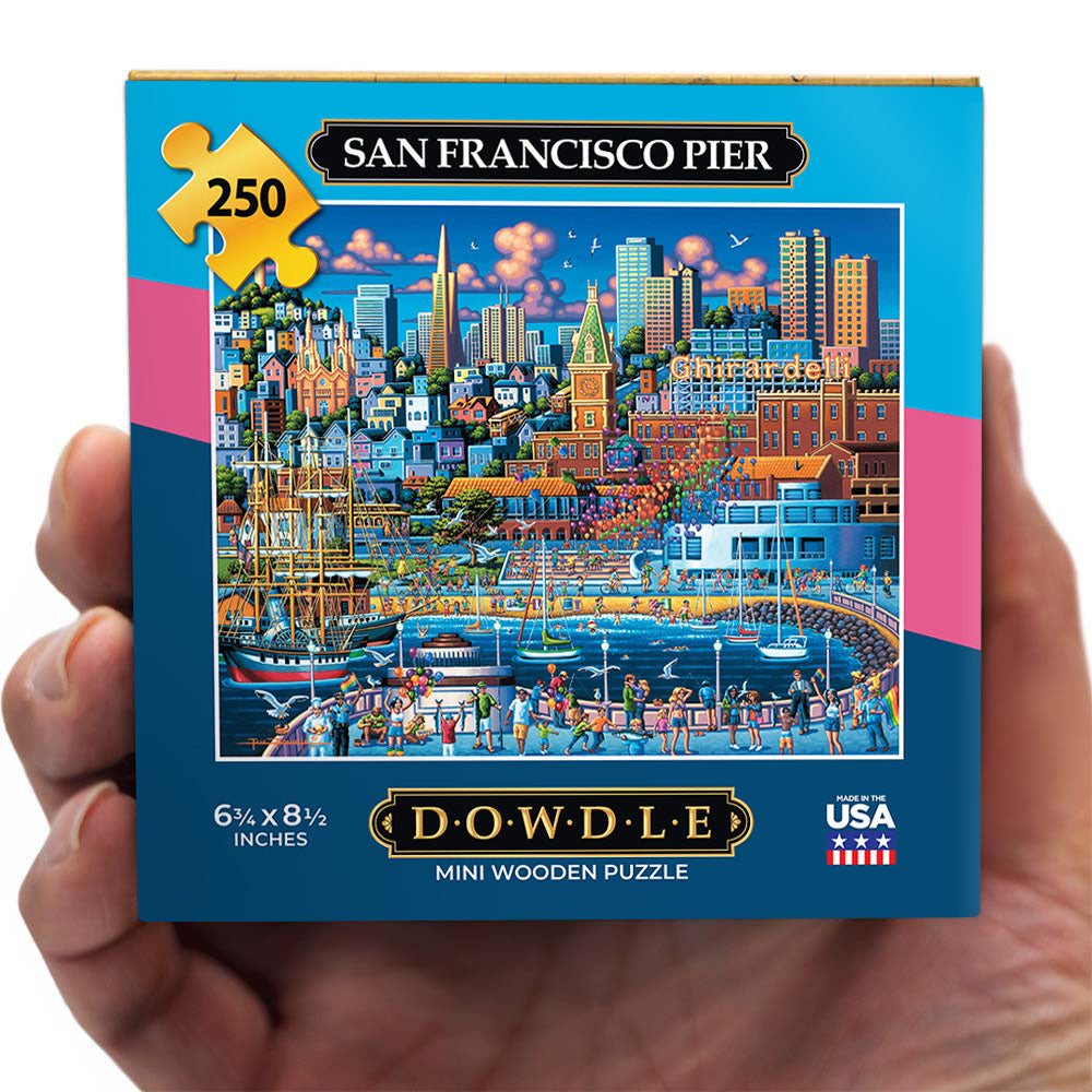 San Francisco Pier - Mini Puzzle - 250 Piece