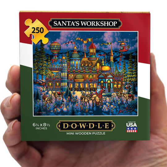 Santa's Workshop - Mini Puzzle - 250 Piece