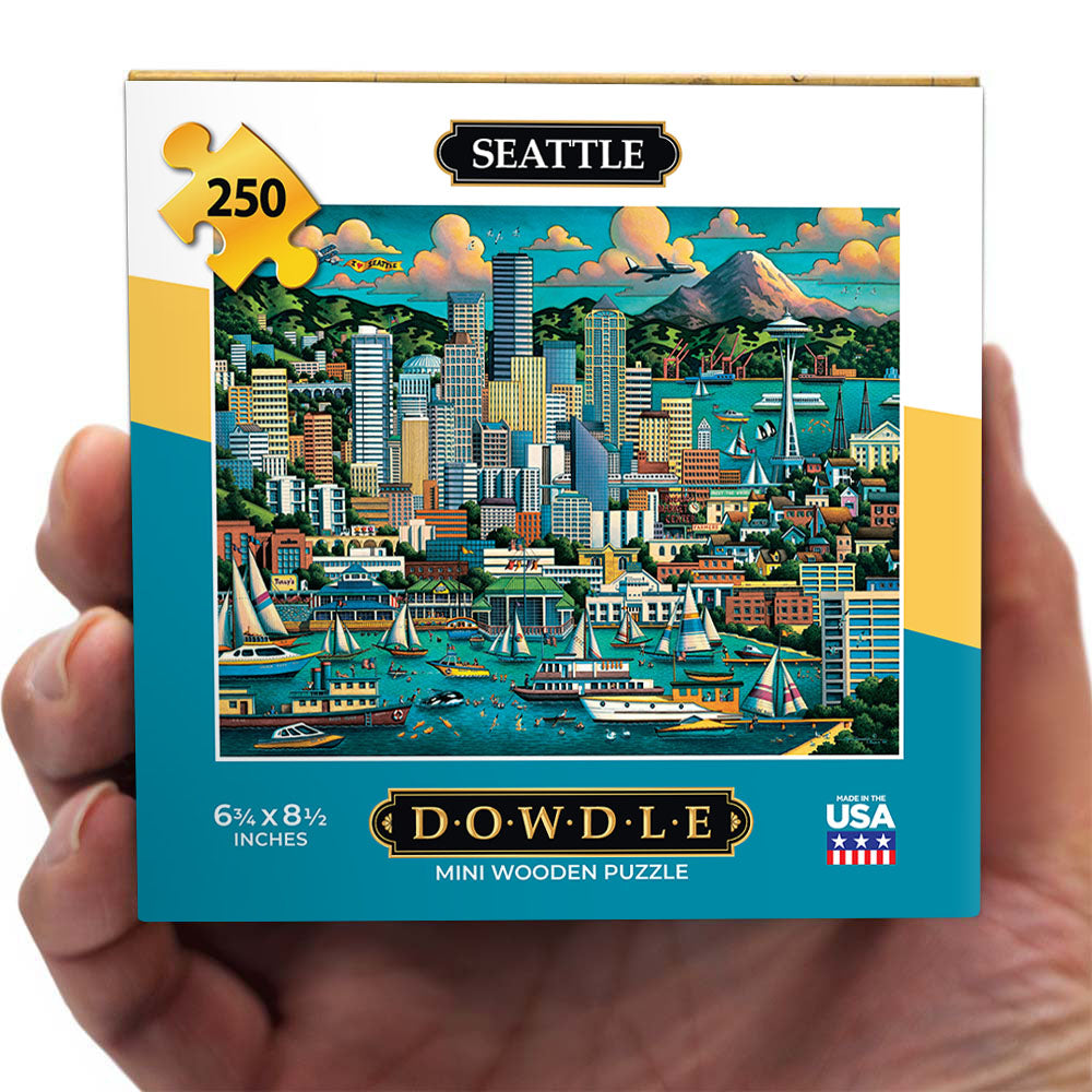 Seattle - Mini Puzzle - 250 Piece