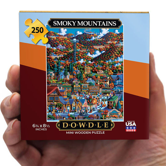 Smoky Mountains National Park - Mini Puzzle - 250 Piece