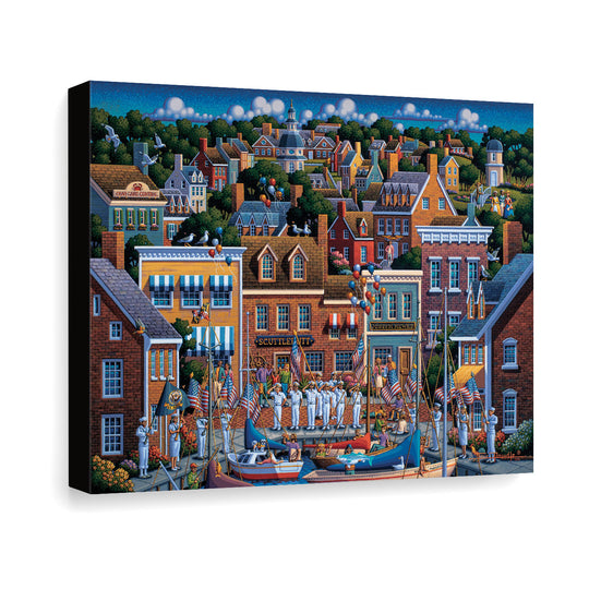 Historic Annapolis - Canvas Gallery Wrap