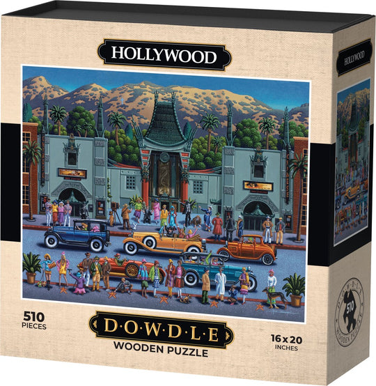 Hollywood - Wooden Puzzle