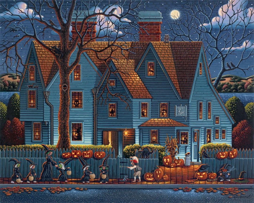 House of Seven Gables - Wooden Puzzle
