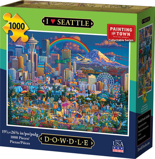 I Love Seattle - 1000 Piece