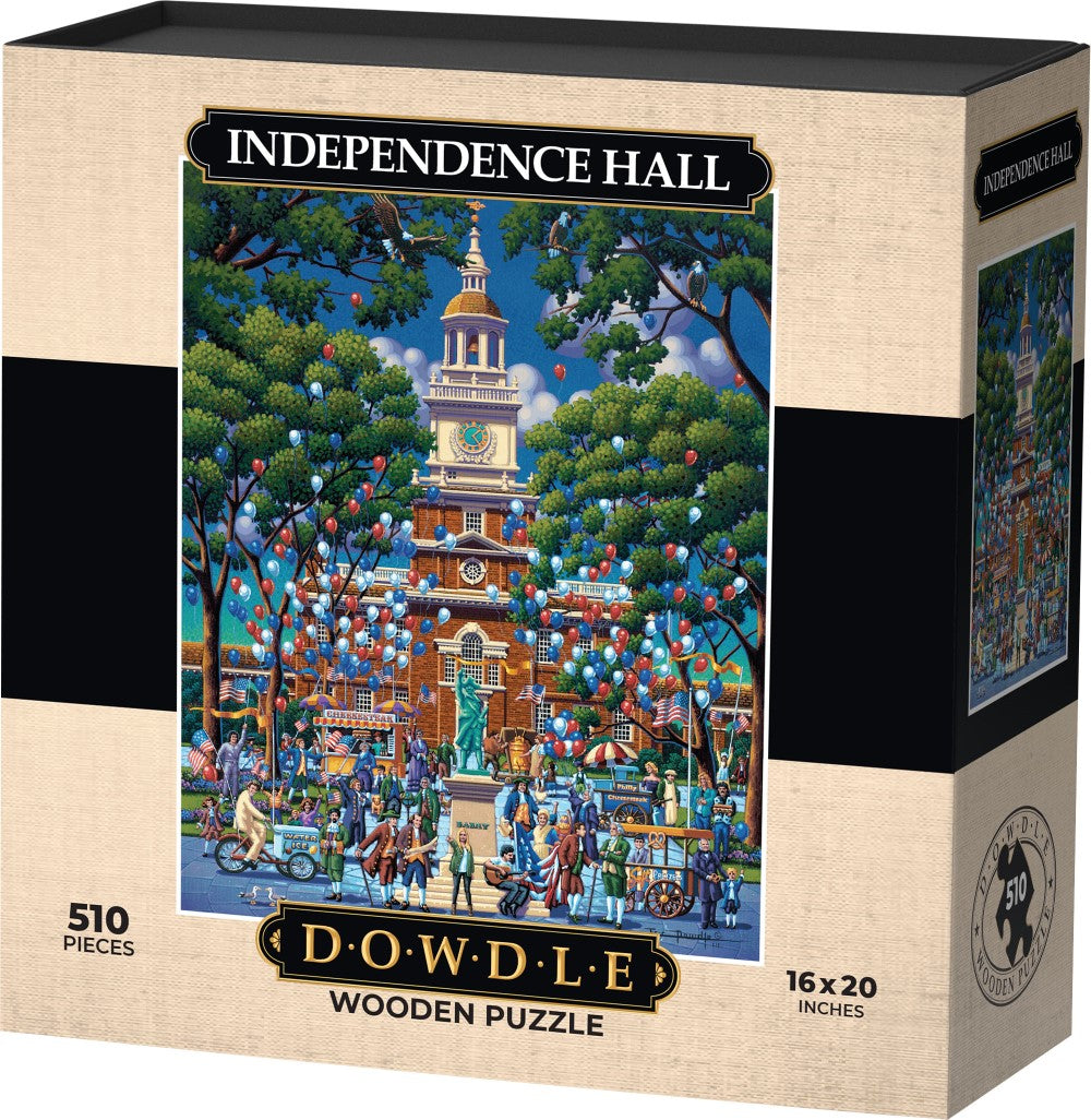 Independence Hall - Wooden Puzzle