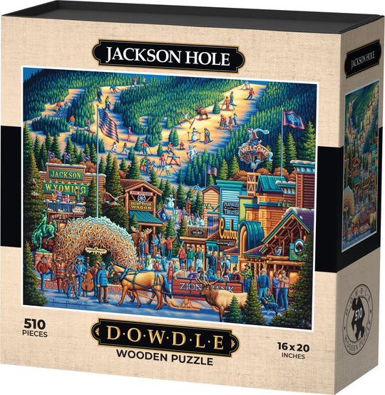 Jackson Hole - Wooden Puzzle