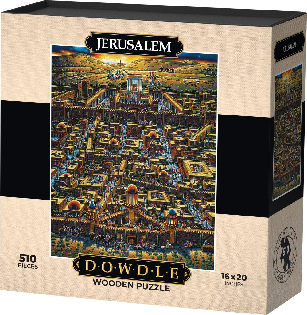 Jerusalem - Wooden Puzzle