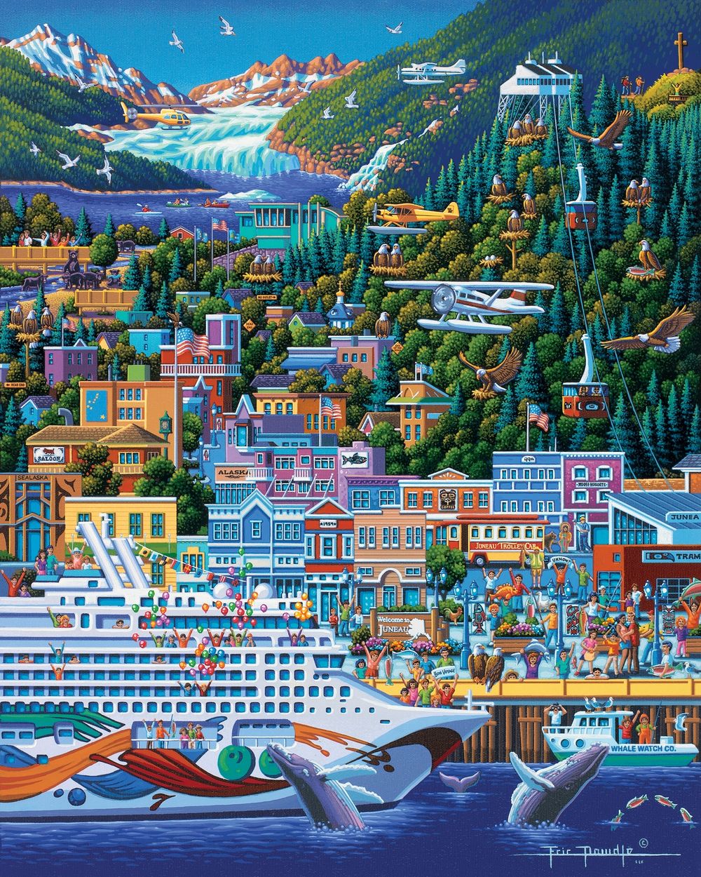 Juneau - Wooden Puzzle
